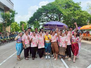 KPRU สวมผ้าไทย ห่มสไบ ใส่โจงสงกรานต์ สืบสานประเพณี ประจำปี 2568